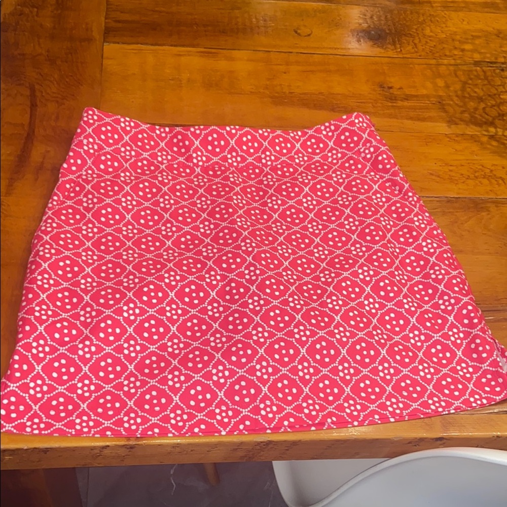 Pink Patterned Women's Skirt